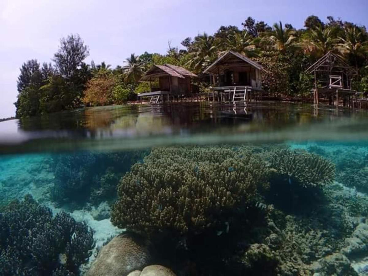 Ambower Homestay Raja Ampat Fam Bagian luar foto